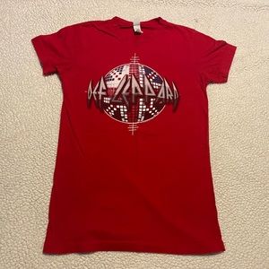 Def Leppard concert tee